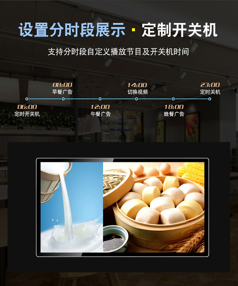 麻豆国产AV国片精品壁挂液晶广告屏(图4)